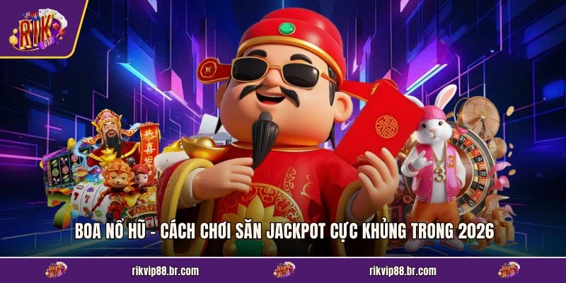 BOA Nổ Hũ - Cách Chơi Săn Jackpot Cực Khủng Trong 2026